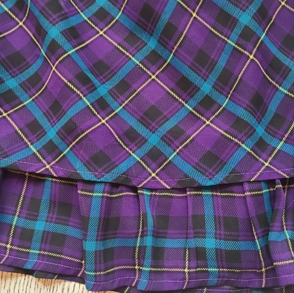 Bundle : festive floaty lined skirt with gold bag - Picture 9 of 10